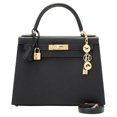 hermes kelly 28 black gold hardware|hermes kelly 28 bag.